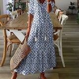 Essi - Abito Boho con copertura per la pancia