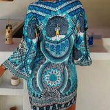 Alli - Abito Bohemien Colorato