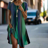 Genna - Vestito Boho Rento Gradient