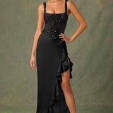 Bela - Abito con Corsetto in Satin