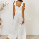 Alva - Top Minimalista e Pantaloni a Gamba Larga