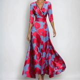 Aada | Abito Elegante a Fiori