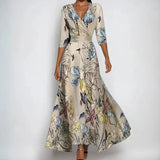 Aada | Abito Elegante a Fiori