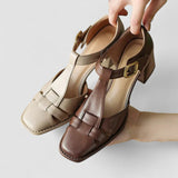 Elyxiana | Scarpe ortopediche con tacco a blocco T