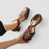 Elyxiana | Scarpe ortopediche con tacco a blocco T