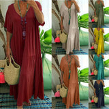 Maelis | Abito in lino e cotone