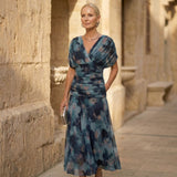 Auli | Elegante Abito Blu
