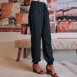 Inkeri – Pantaloni Eleganti con Corda