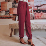 Inkeri – Pantaloni Eleganti con Corda