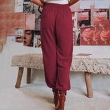 Inkeri – Pantaloni Eleganti con Corda
