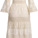 Amary - Boho Felpa con Cappuccio Lunga