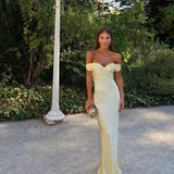 Bárbara - Maxi Abito in Satin