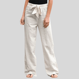 Aada - Pantaloni Comodi da Donna con Coulisse e Vita Elastico