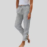 Aamu - Pantaloni a Righe Comodi