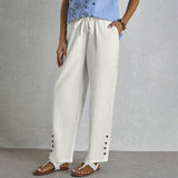 Airi - Pantaloni Relax con Bottone