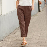 Aava - Pantaloni Aperti con Tasche