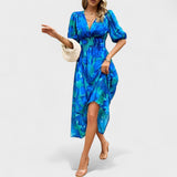 Clara - Elegante Vestito Midi a Fiori