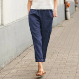 Aava - Pantaloni Aperti con Tasche