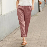 Aava - Pantaloni Aperti con Tasche
