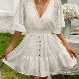 Aino - Abito bohemien in pizzo