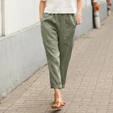 Aava - Pantaloni Aperti con Tasche