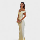 Bárbara - Maxi Abito in Satin