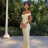 Bárbara - Maxi Abito in Satin
