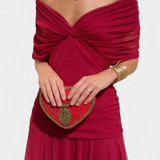 Luana - Elegante abito con scollatura a V