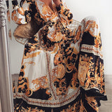 Faye - Abito Boho-stampato