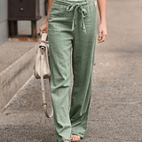 Aada - Pantaloni Comodi da Donna con Coulisse e Vita Elastico