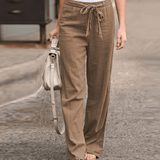 Aada - Pantaloni Comodi da Donna con Coulisse e Vita Elastico