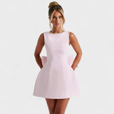 Catarina - Mini abito con perle