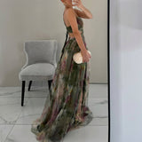 Margarida - Abito Maxi a Fiori