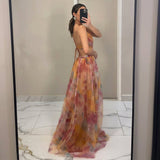 Margarida - Abito Maxi a Fiori