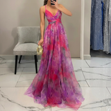 Margarida - Abito Maxi a Fiori