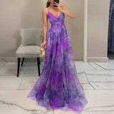 Margarida - Abito Maxi a Fiori