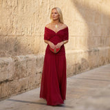 Aada | Abito Rosso Elegante