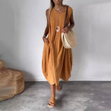 Elna - Abito casual senza spalline