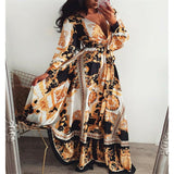 Faye - Abito Boho-stampato
